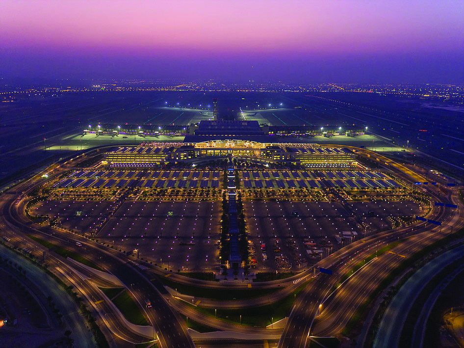Muscat International Airport, where BET installed structured cabling, CCTV and Wi-Fi